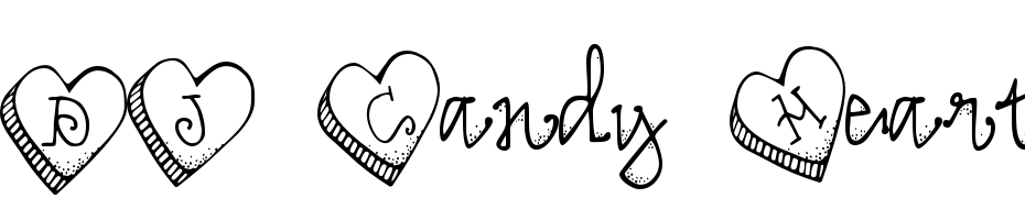 DJ Candy Heart Font Download Free